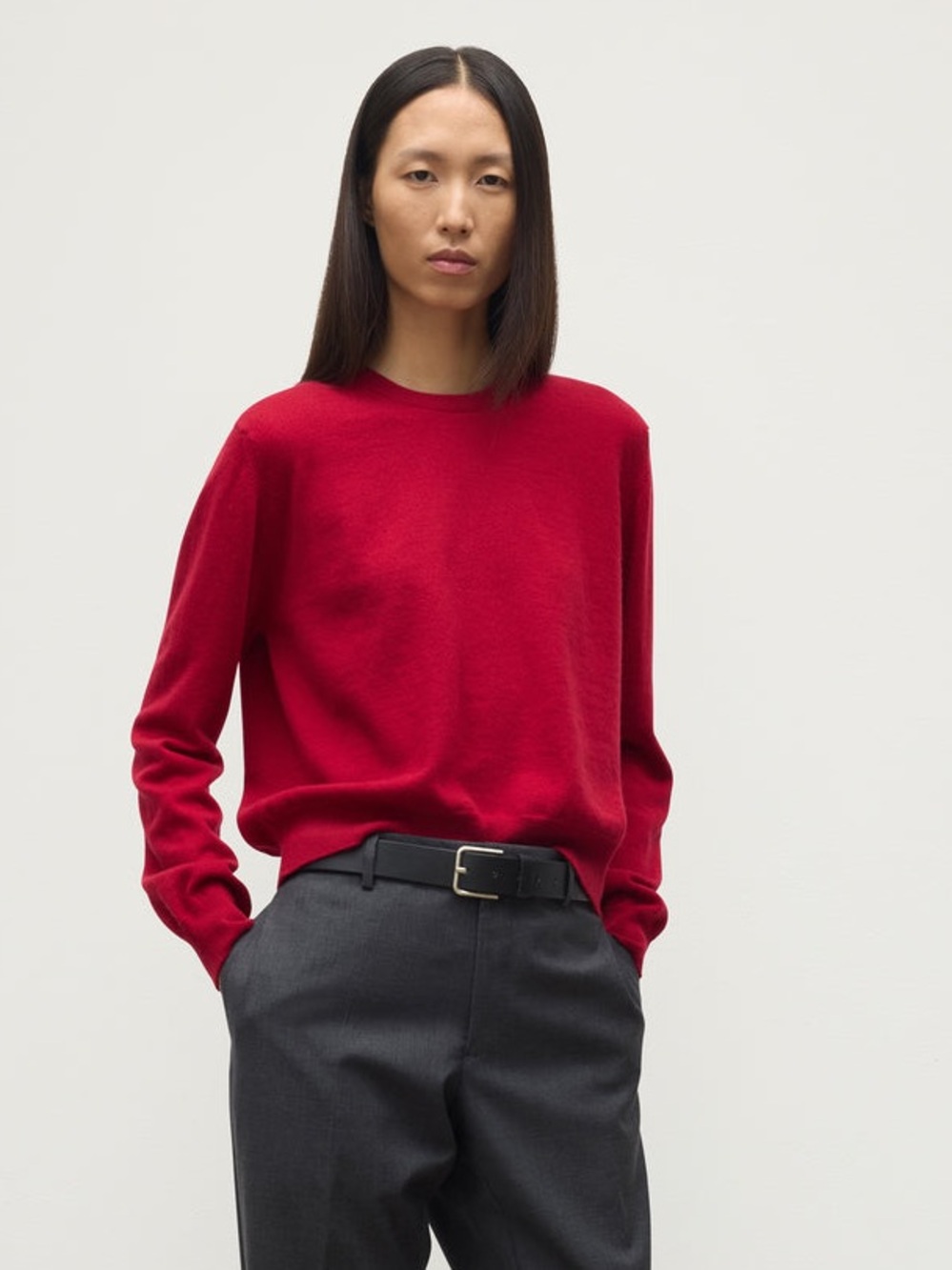 Johnstons of Elgin Cashmere Crew Sweater